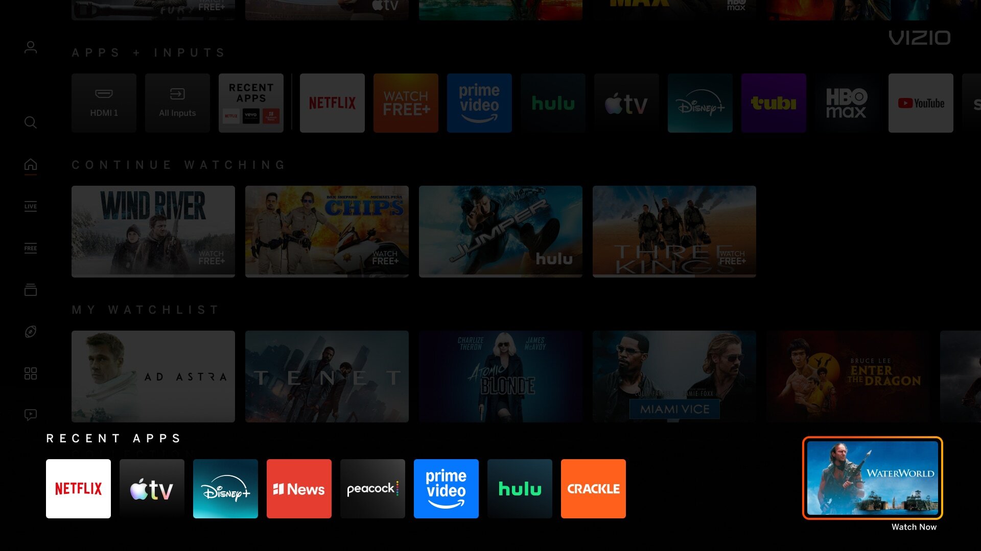 Recent Apps - Tile Banner