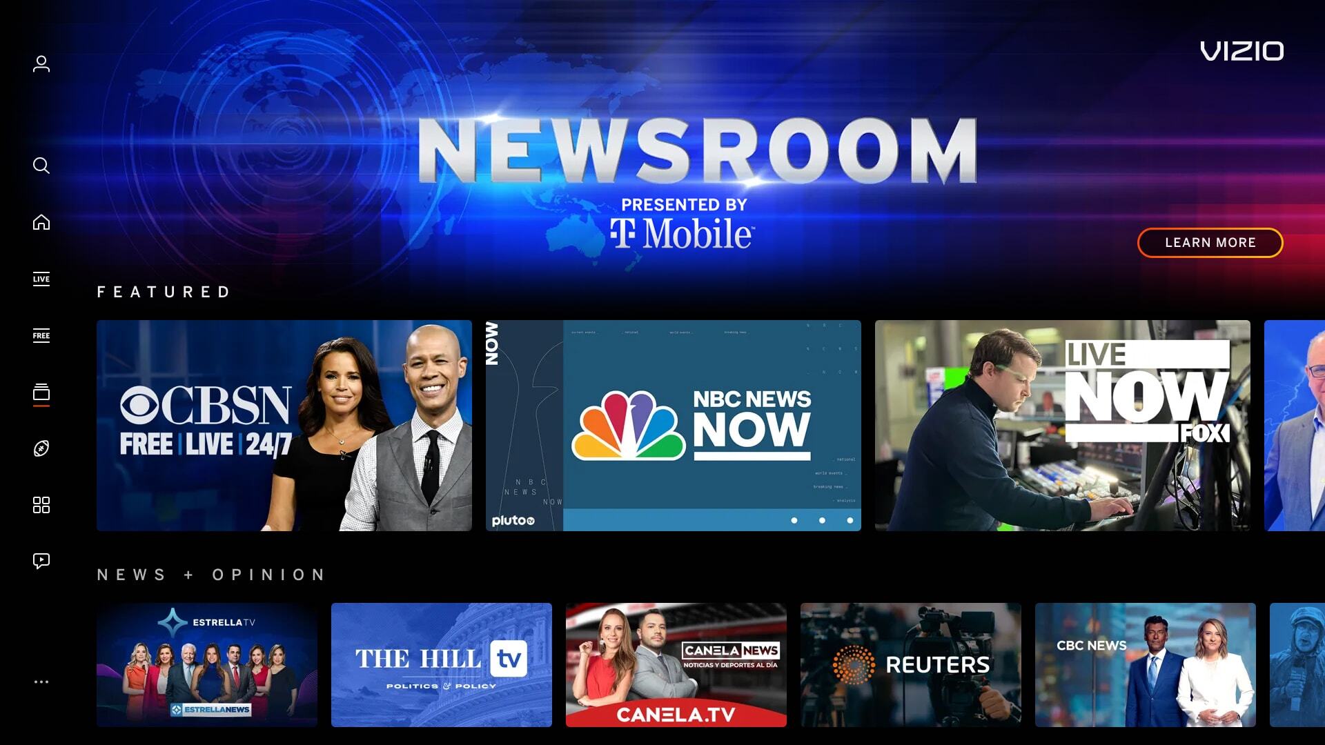 News Room Hub Page