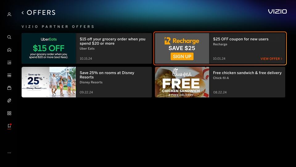 Incorrect - Offer Tile - CTA
