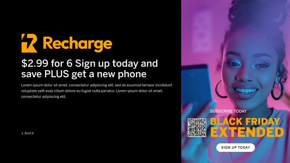 Incorrect - Promo Poster UI