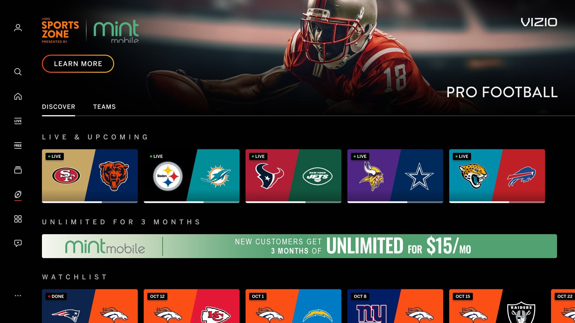 Standard Collection Page Splash + Auto-Play Video