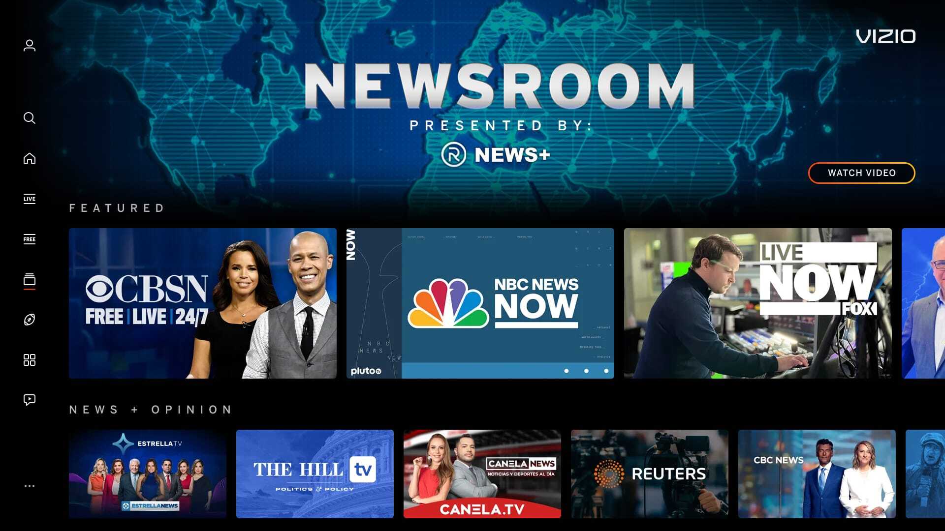 News Room Hub Page