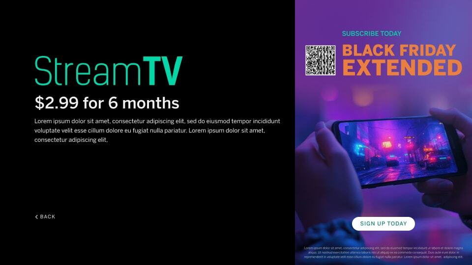 Incorrect - Promo Poster UI