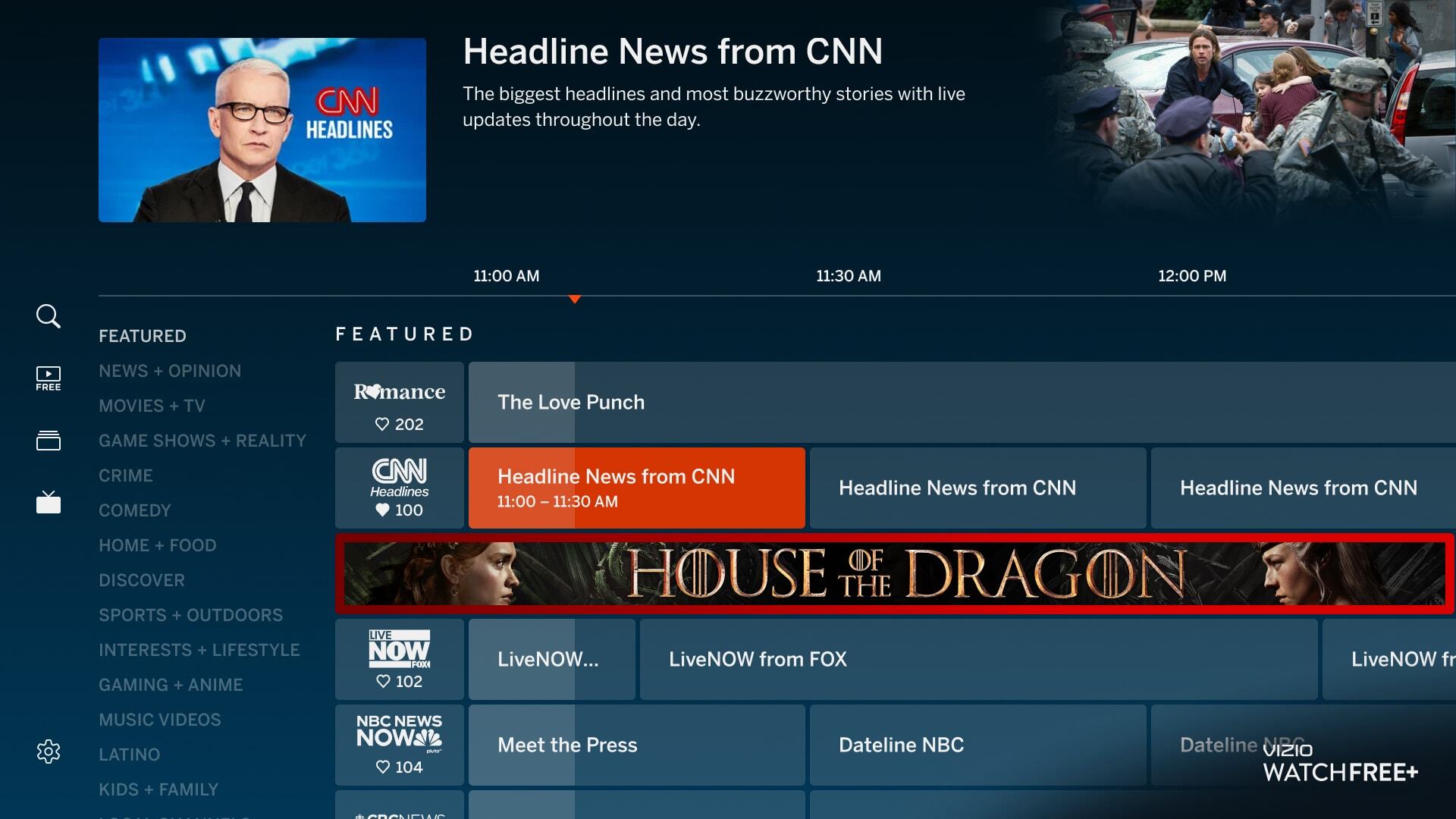 Incorrect - EPG Banner - Border