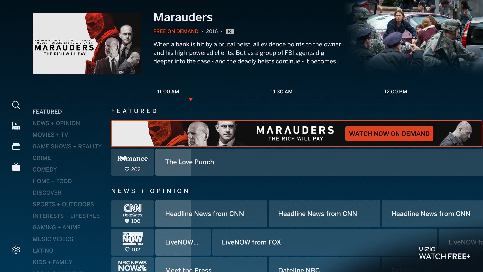 Incorrect - EPG Banner - CTA